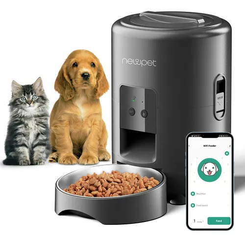 Alimentador Inteligente Comedouro Automático Pet App Newpet